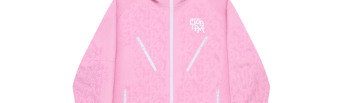 Mertra Monogram Shell Jacket (Pink)