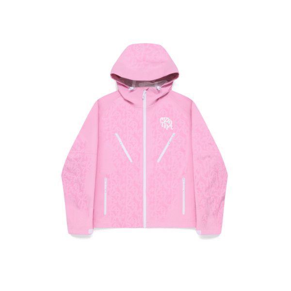 Mertra Monogram Shell Jacket (Pink)