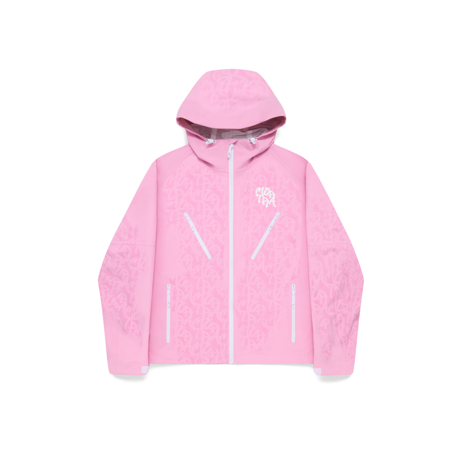 Mertra Monogram Shell Jacket (Pink)