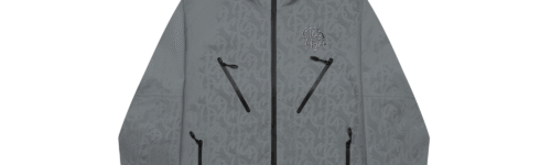 Monogram Shell Jacket (Slate)