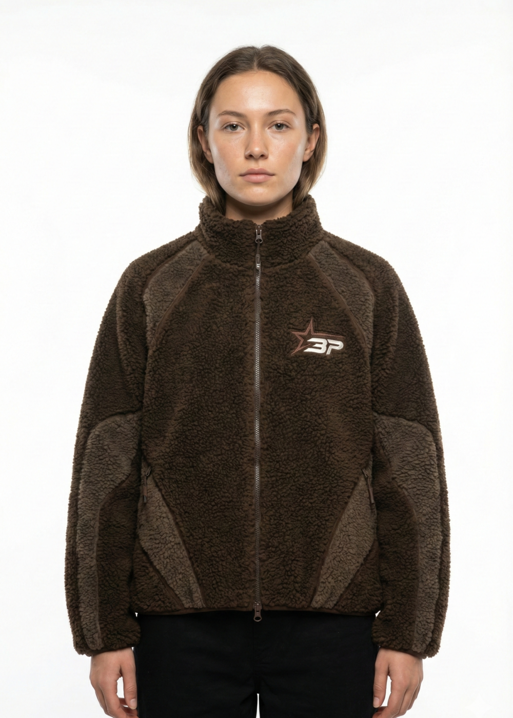 Broken Planet Market Polar Fleece Brown