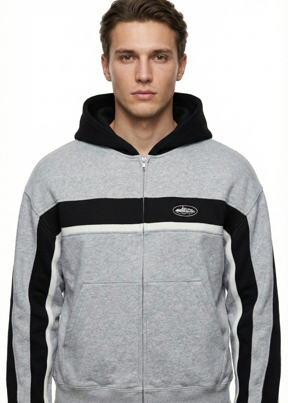 Corteiz Ribbed Sporteiz Zip Hoodie