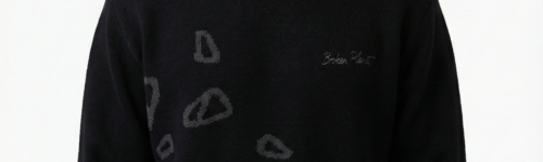 Broken Planet Market Knit Sweater Black