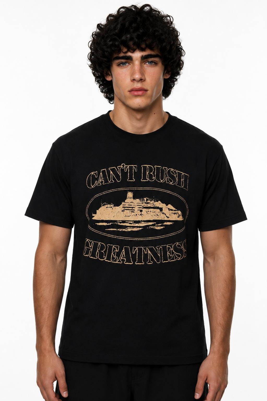 Corteiz x Central Cee Can't Rush Greatness Tee