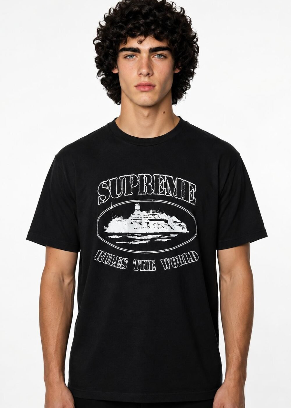 Corteiz x Supreme Rules The World Tee