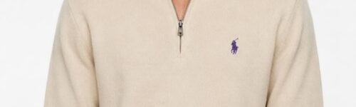 Polo Ralph Lauren Pulôver com fecho de correr