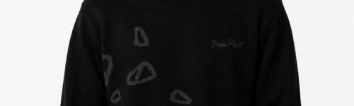 Broken Planet Market Knit Sweater Black